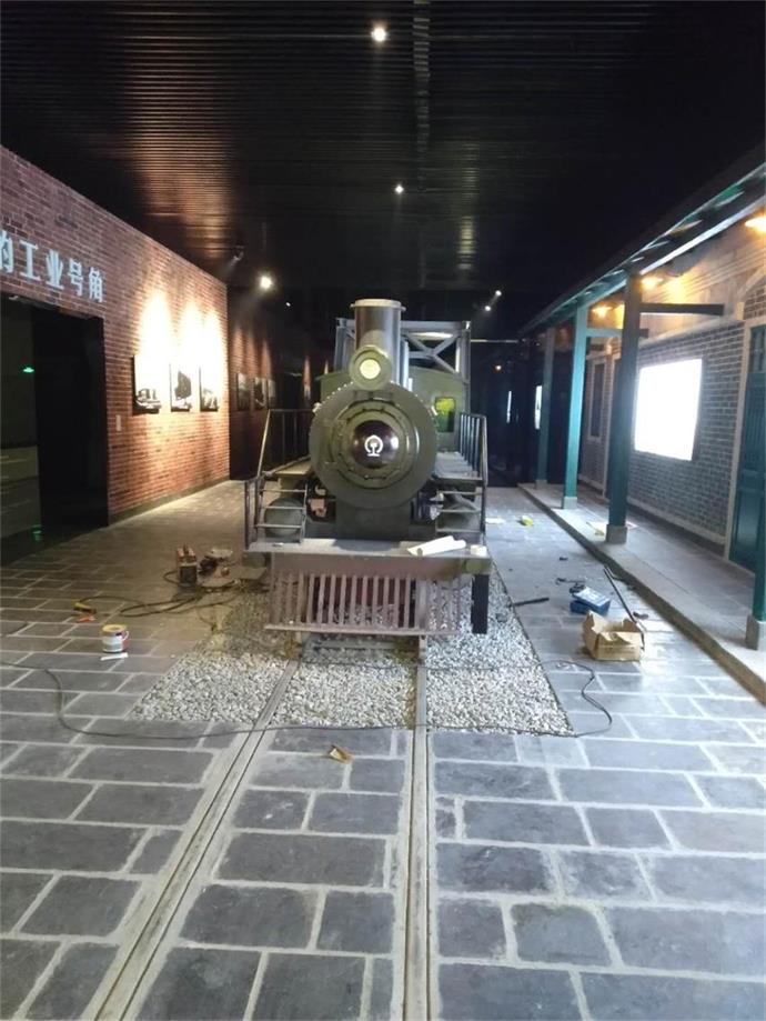 成安县蒸汽火车模型